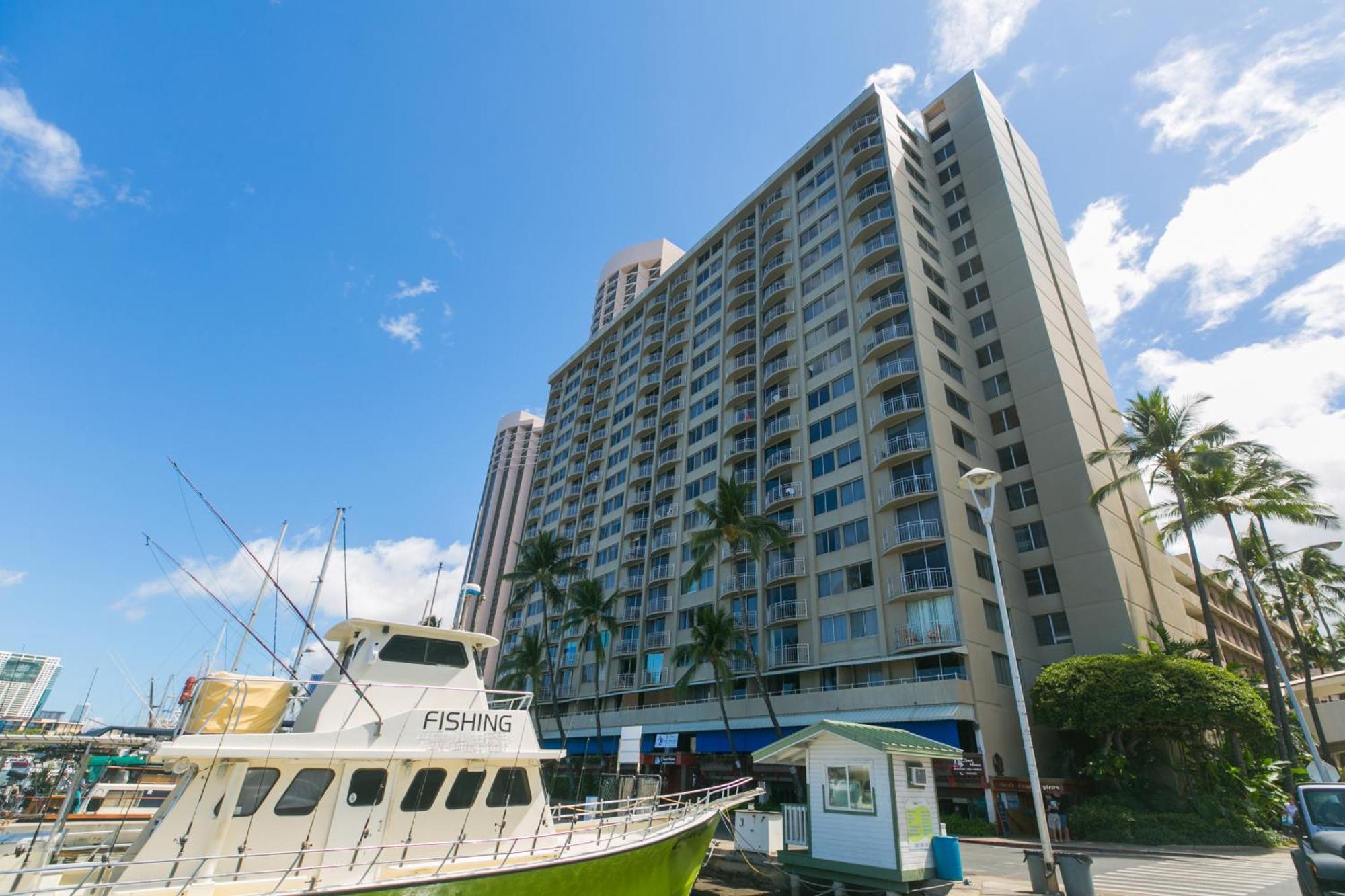 Ilikai Marina 1495 City View Studio Honolulu Luaran gambar